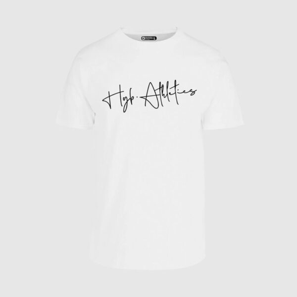 Cursive Brand White Tee