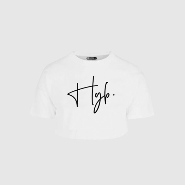 HYB White Crop Top