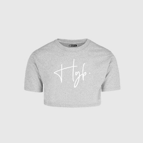 HYB Gray Crop Top