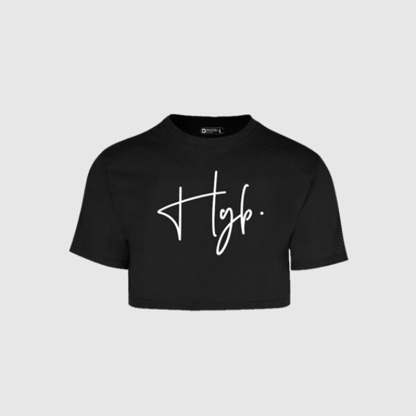 HYB Black Crop Top