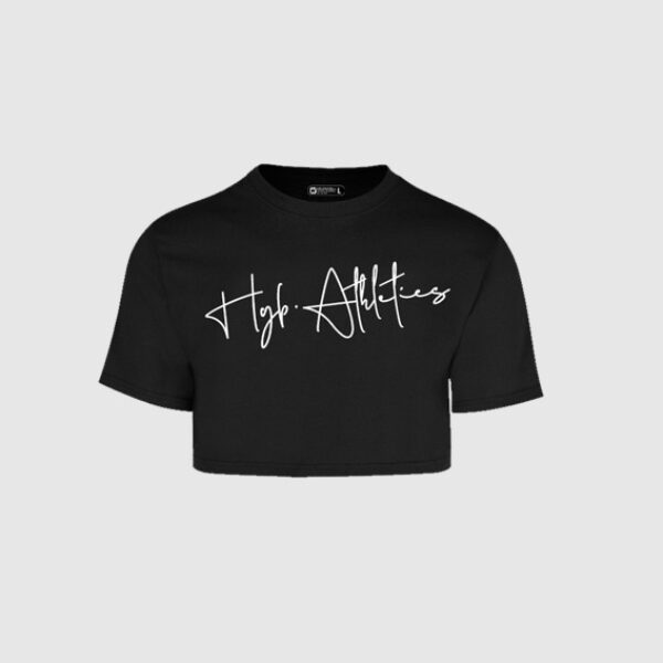 Brand Black Crop Top