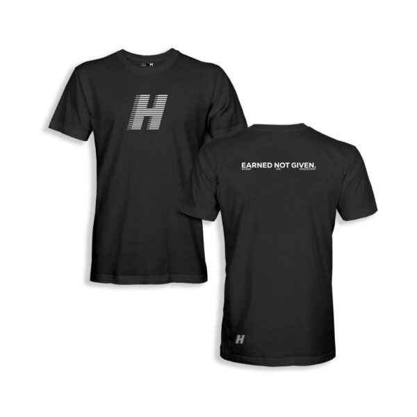 H Black Tee