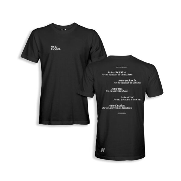 Champion Black Tee