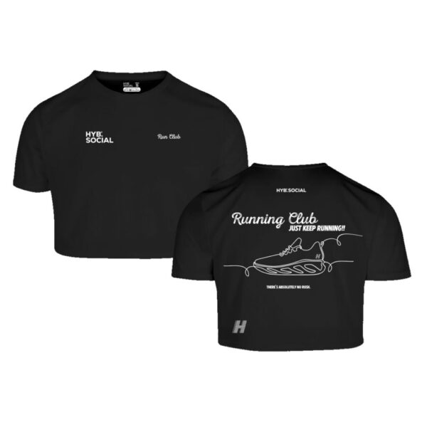 Sneaker Black Crop