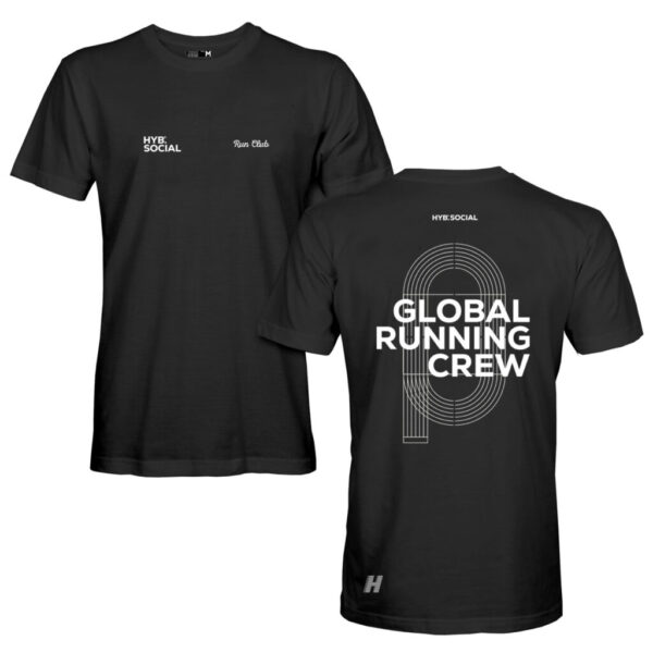 Track Black Tee