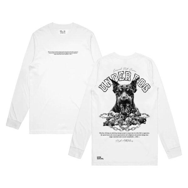 Under Dog White Sleeve