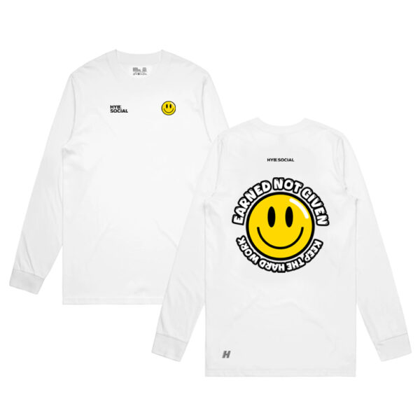 Smile White Sleeve