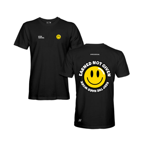Smile Black Tee