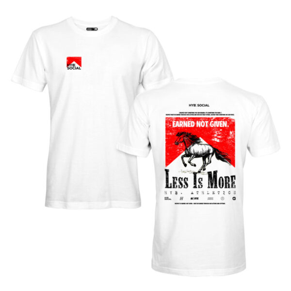 Horse white Tee