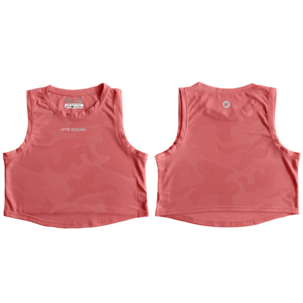 ELITE Red Camo Crop