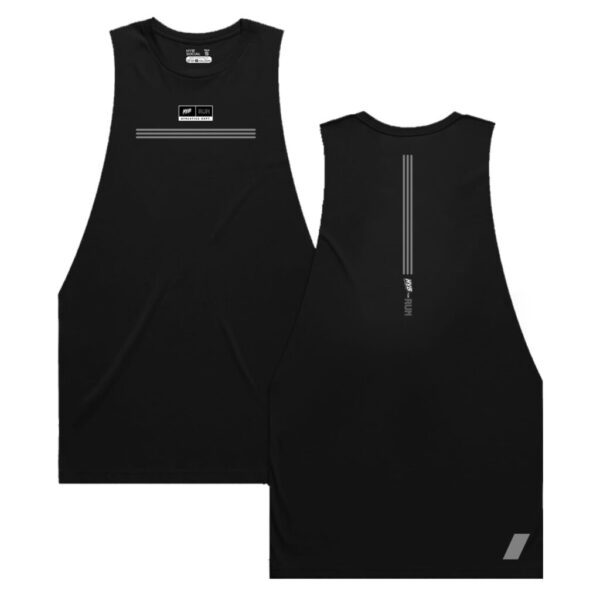 RUN Black Tank