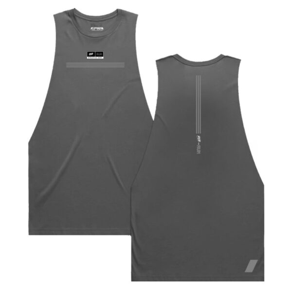RUN Gray Tank
