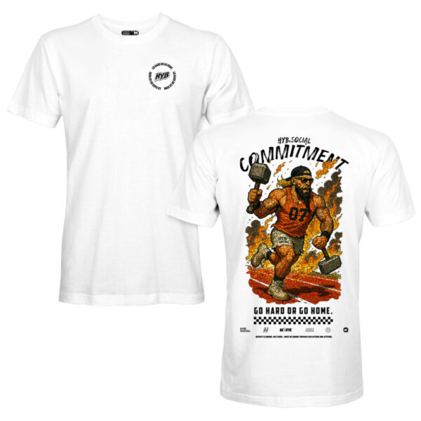 Commitment White Tee