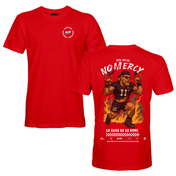 No Mercy Red Tee