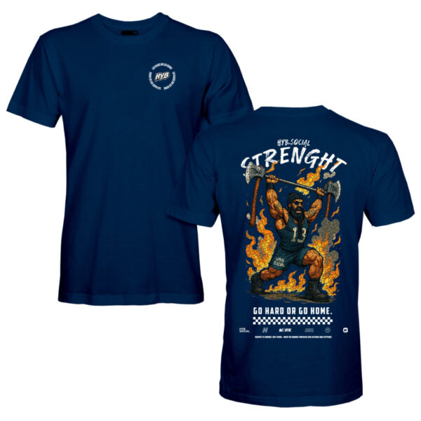 Strenght Navy Tee
