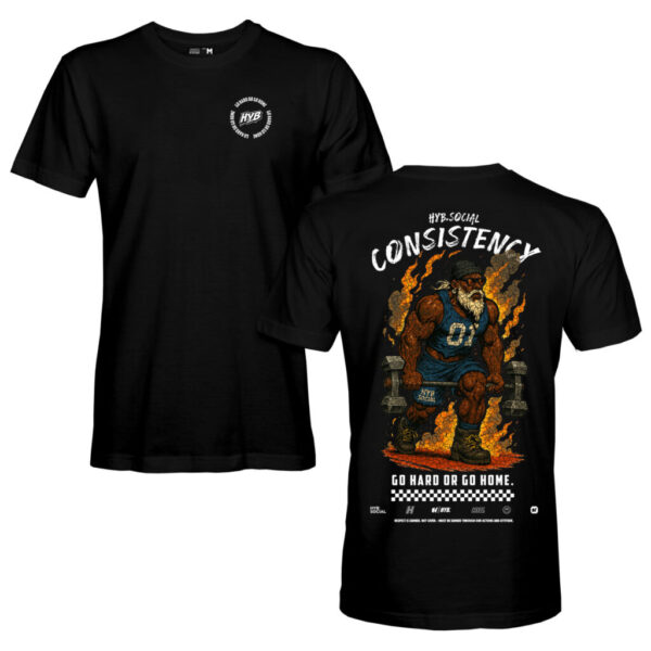 Consistency Black Tee
