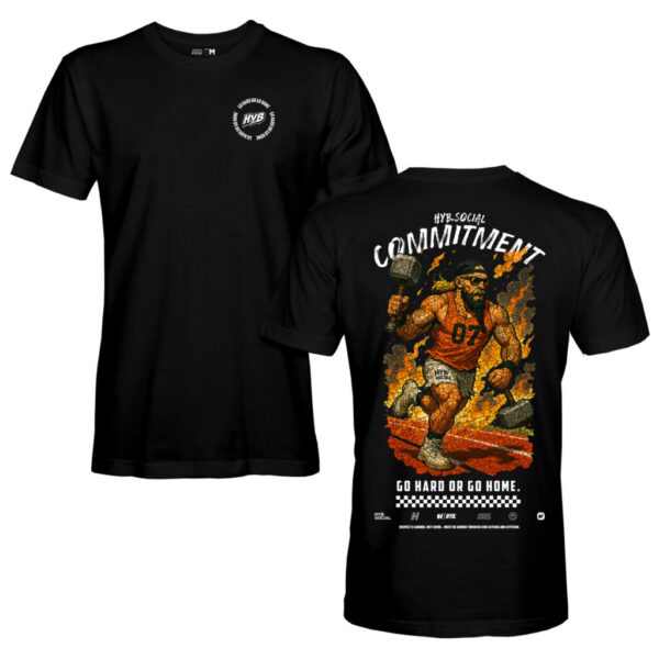 Commitment Black Tee