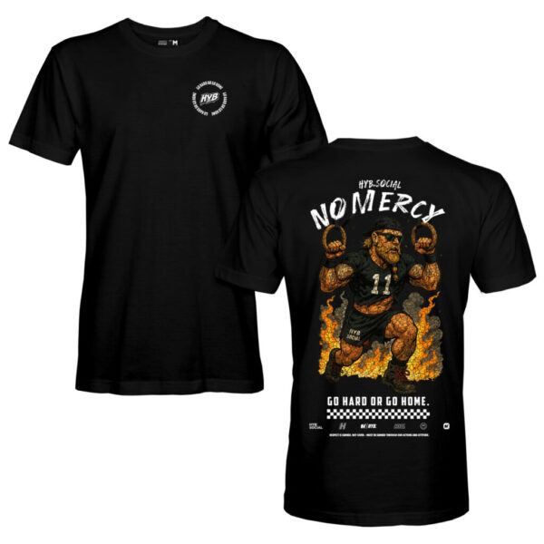 No Mercy Black Tee