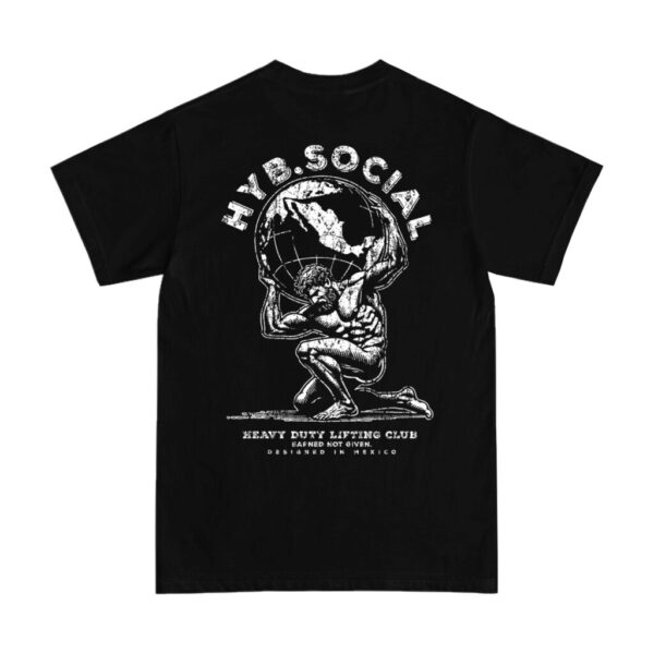 Vintage STRONG MAN Black Tee