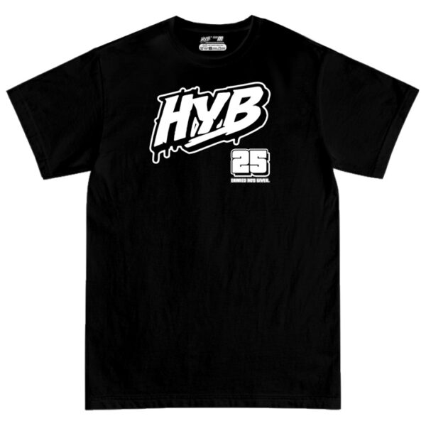 Train Tee Black White
