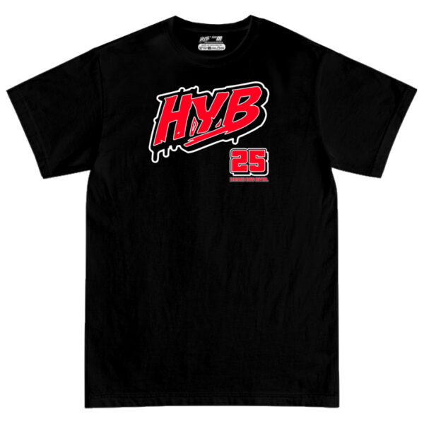 Train Tee Black Red